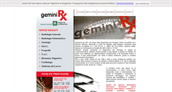 Desktop Screenshot of geminirx.it